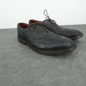 Allen Edmonds Shoes Mens Size 9 D Dark Brown‎ McTavish Wingtip Brogue Leather